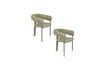 Miniature Fauteuil en polyester vert Heels 8