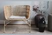 Miniature Fauteuil en rotin beige Cuun 3