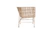 Miniature Fauteuil en rotin beige Cuun 5