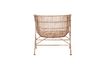 Miniature Fauteuil en rotin beige Cuun 6