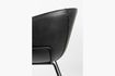 Miniature Fauteuil en similicuir noir Feston 4