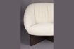 Miniature Fauteuil en tissu beige Emilius 2