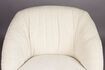 Miniature Fauteuil en tissu beige Emilius 3