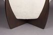 Miniature Fauteuil en tissu beige Emilius 6