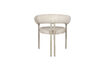 Miniature Fauteuil en tissu beige Heels 9