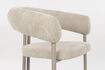 Miniature Fauteuil en tissu beige Heels 12
