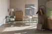 Miniature Fauteuil en tissu beige Heels 3