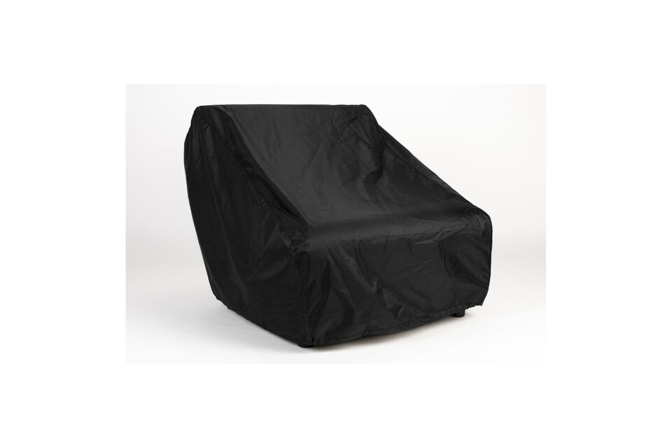 Fauteuil en tissu beige Mississippi - 17