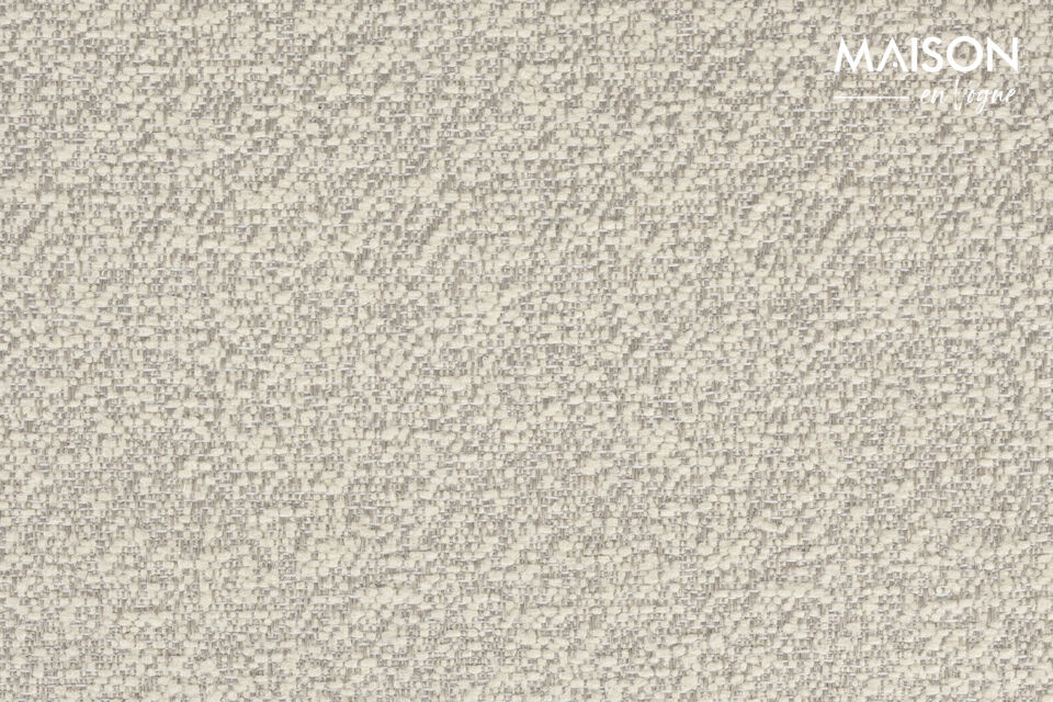 Fauteuil en tissu beige Mississippi - 23