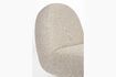 Miniature Fauteuil en tissu blanc cassé Eden 8