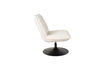 Miniature Fauteuil en tissu blanc Jax 4