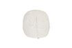Miniature Fauteuil en tissu blanc Nash 6