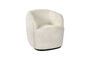 Miniature Fauteuil en tissu bouclé blanc Porterville Détouré