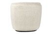 Miniature Fauteuil en tissu bouclé blanc Porterville 7