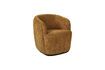 Miniature Fauteuil en tissu bouclé camel Porterville 1