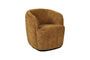 Miniature Fauteuil en tissu bouclé camel Porterville Détouré