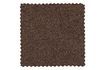 Miniature Fauteuil en tissu bouclé marron Lofty 2