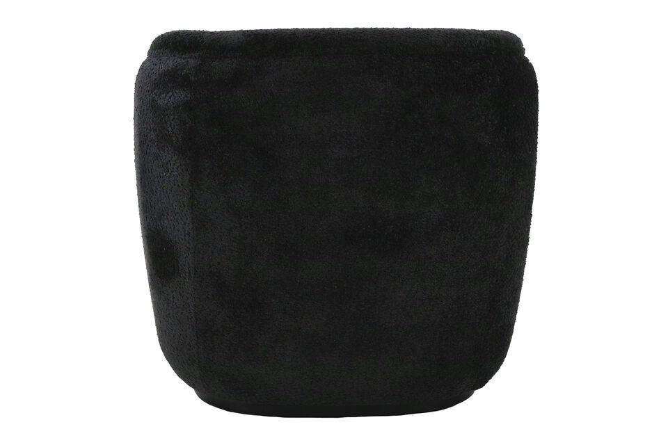 Découvrez le fauteuil Porterville en noir de la marque Pomax, alliant confort et élégance
