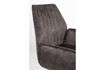 Miniature Fauteuil en tissu brun Jamie 11
