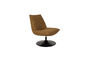 Miniature Fauteuil en tissu brun Jax Détouré