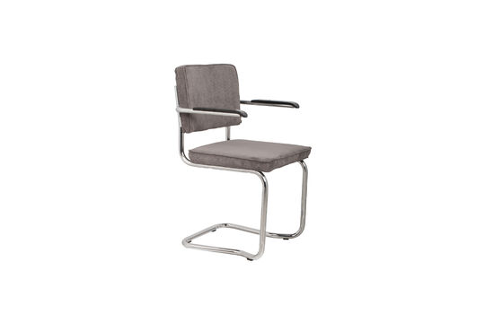 Voir la fiche produit fauteuil en tissu côtelé gris foncé Ridge Kink Rib Fauteuil en tissu côtelé gris foncé Ridge Kink Rib