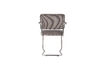 Miniature Fauteuil en tissu côtelé gris foncé Ridge Kink Rib 9