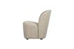 Miniature Fauteuil en tissu crème Lofty 5