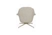 Miniature Fauteuil en tissu et bois d'eucalyptus Beige Philly 7