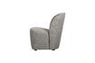 Miniature Fauteuil en tissu gris clair Lofty 4