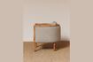 Miniature Fauteuil en tissu gris Empire 5