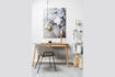Miniature Fauteuil en tissu gris Feston 2