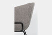 Miniature Fauteuil en tissu gris Feston 4