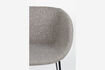 Miniature Fauteuil en tissu gris Feston 8