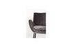 Miniature Fauteuil en tissu gris foncé Brit 8