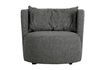 Miniature Fauteuil en tissu gris foncé Explore 1