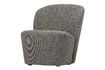 Miniature Fauteuil en tissu gris foncé Lofty 4