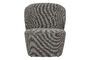 Miniature Fauteuil en tissu gris foncé Lofty Détouré