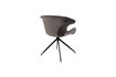 Miniature Fauteuil en tissu gris Mia 10
