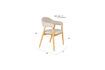 Miniature Fauteuil en tissu marron clair Indy 10