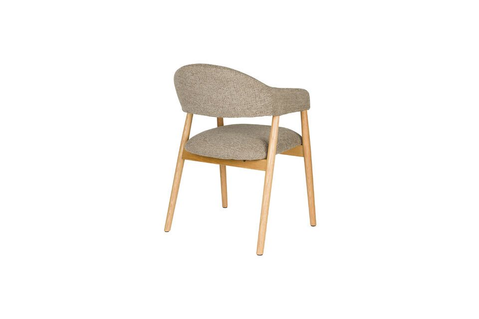 Sa structure robuste et son revêtement en tissu invitent à la convivialité