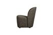 Miniature Fauteuil en tissu marron Lofty 4