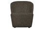 Miniature Fauteuil en tissu marron Lofty Détouré