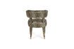 Miniature Fauteuil en tissu multicolore Panther 6