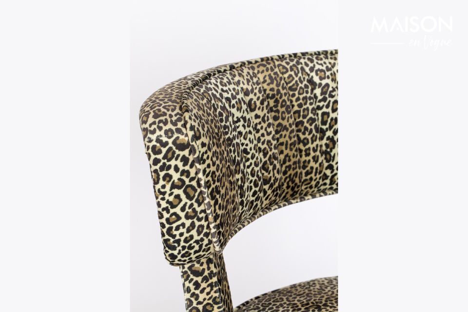 Fauteuil en tissu multicolore Panther - 10