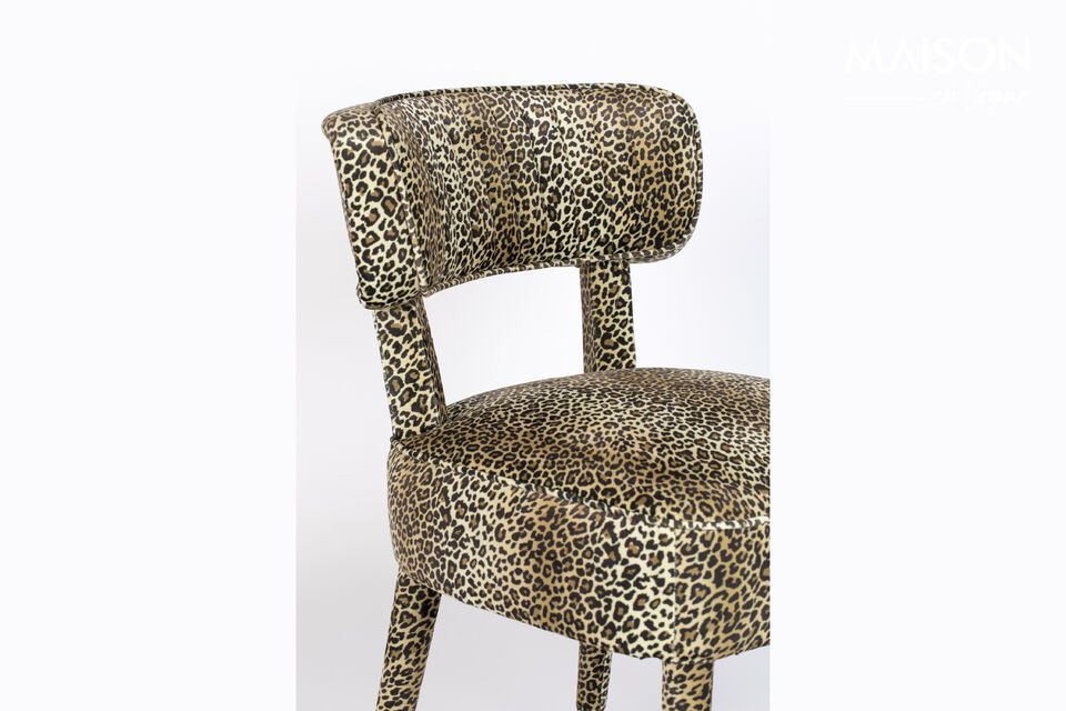 Fauteuil en tissu multicolore Panther - 11