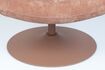 Miniature Fauteuil en tissu rose Bubba 12