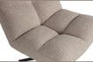 Miniature Fauteuil en tissu sable Vinny 7