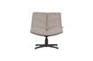 Miniature Fauteuil en tissu sable Vinny 1