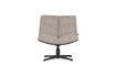 Miniature Fauteuil en tissu sable Vinny 1