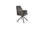 Miniature Fauteuil en tissu vert Jamie Détouré